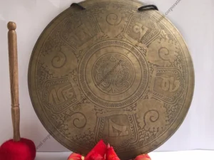 16 Inch Conch Shell Carving Gong | Beautiful Meditation bowl