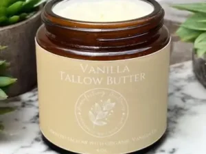 Vanilla Tallow Butter, Grass-fed