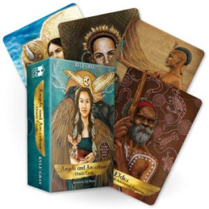 Angels and the Ancestors Oracle Cards – A 54-card deck featuring beautiful illustrations and powerful messages from divine Angels and departed Ancestors, offering wisdom and guidance for spiritual and personal growth. 🌟🌿