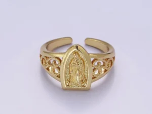 Catholic Our Lady of Guadalupe Virgin Mary Religious Ring