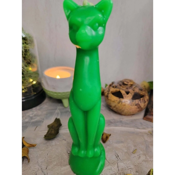 Decorative Ritual Cat-Shaped Candle Cat Candle Ritual - Image 8