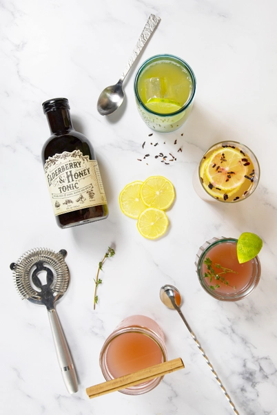 Elderberry & Honey Tonic, 16 oz - Image 8