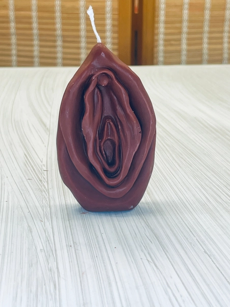 Goddess Skin Toned Soy Pillar Candles L Adult Candle L Kink - Image 6