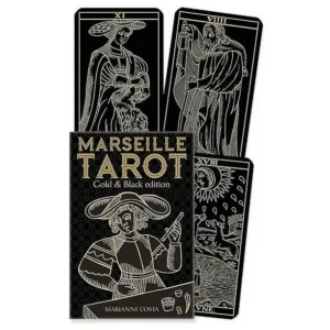 Marseille Tarot - Gold and Black Edition Set