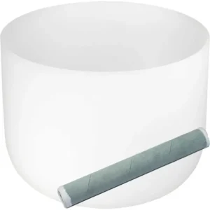 Singing Bowl - Crystal - Frosted White 9"-11"Dia