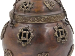 Tibetan Traditional Hanging Incense Burner Copper