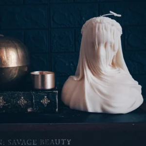 Veiled Woman | Pillar Candle