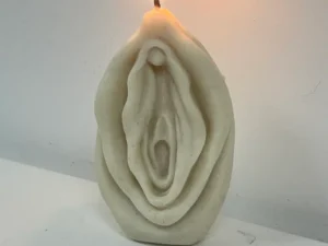Vulva Soy Pillar Candle L Vulva Candle Kink Candle L Kinky