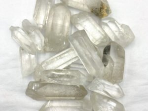 Bulk Rough Minerals - Clear Quartz Points Mixed Sizes (2.2 lb)