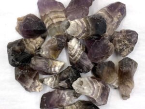 Bulk Rough Minerals - Amethyst Chevron Points M/L (1 lb)