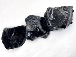 Bulk Rough Minerals - Obsidian Rough Large (1 lb)