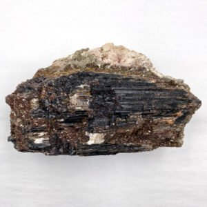 Black Tourmaline / Mica Rough - Large