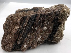 Black Tourmaline / Mica Rough - X Large