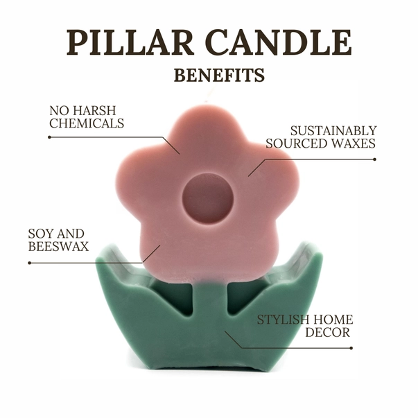 Half Skull | Pillar Candle - Image 14