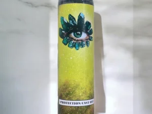 Cast Off/Protection Ritual Altar Candle