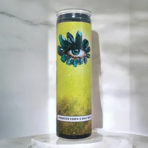 Cast Off/Protection Ritual Altar Candle