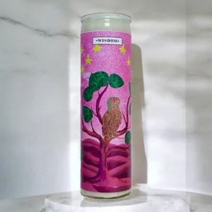 Wisdom Ritual Altar Candle