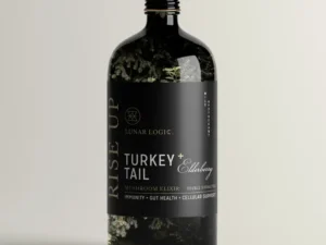 Turkey Tail + Elderberry Mushroom Elixir