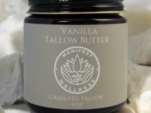 Vanilla Tallow Butter For Hydration