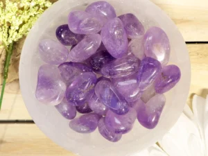 1 lb Amethyst Tumbled Stones