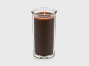 Brown 2 Day Prayer Candle for Stability & Security