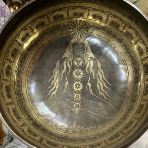 24" Extra Large Seven Chakra Tibetan Singing Bowl
