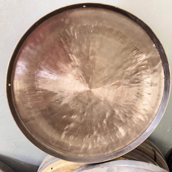 24"Tree of Life Tibetan Gong Bell with Deep Resonating Sound - Image 2