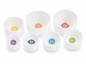 7 Chakra Crystal Singing Bowl Set