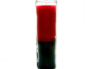 Black W/Red 7 Day Prayer Candle Reversing Candle