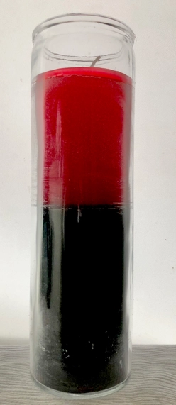 Black with Red 7 Day Reversing Prayer Candle - Image 3
