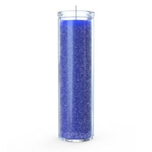 Healing Blue 7 Day Prayer Candle for Healing, Truth & Acceptance