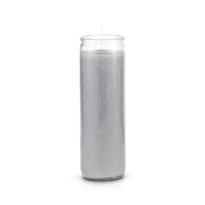 Gray 2 Day Prayer Candle for Wisdom & Patience