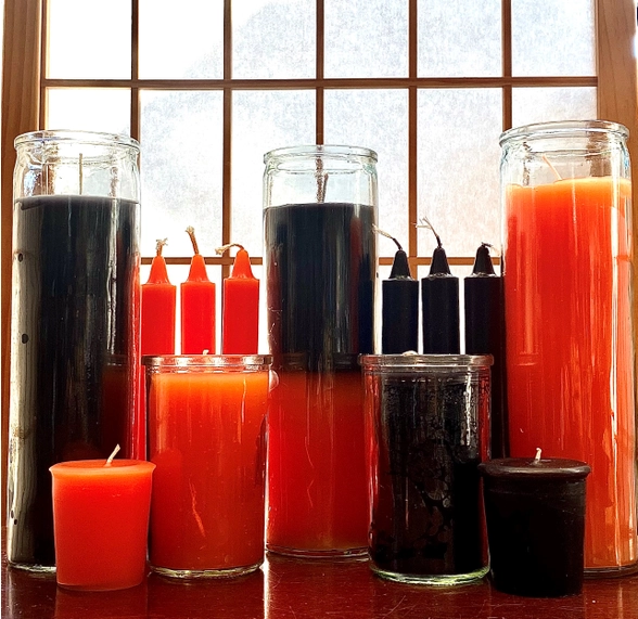 Black 2 Day Prayer Candle for Protection - Image 4