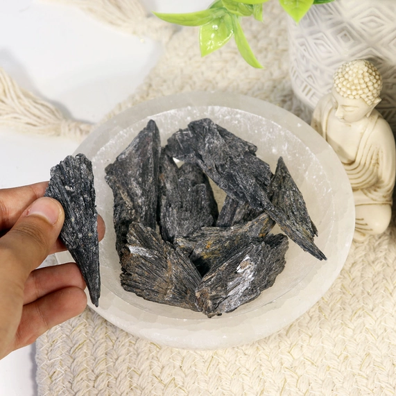 Black Kyanite Crystals (Pack of 10) - Image 6
