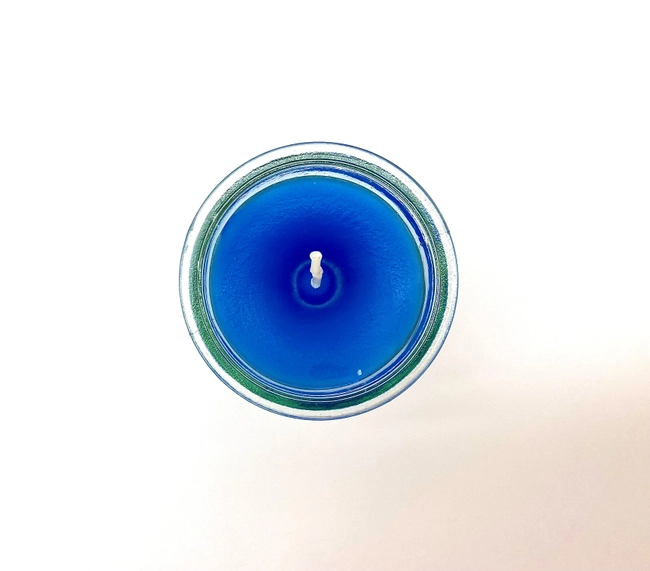 Blue 2 Day Prayer Candle - Image 2