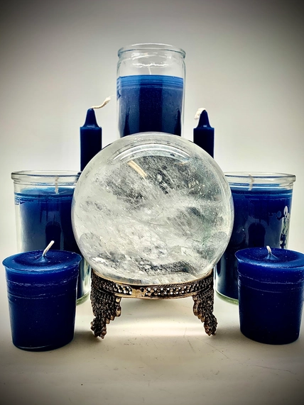 Blue 2 Day Prayer Candle - Image 3