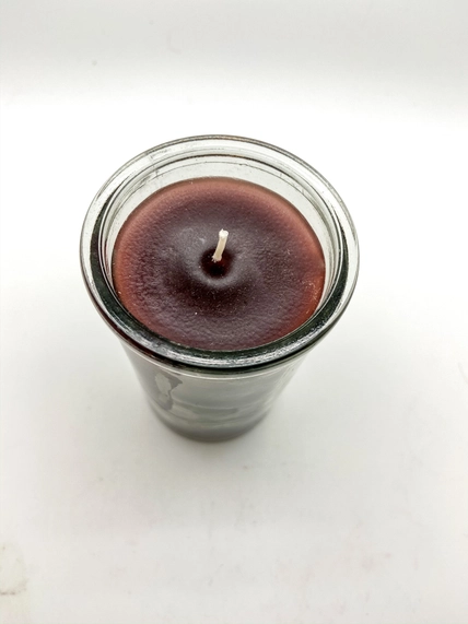Brown 2 Day Prayer Candle for Stability & Security