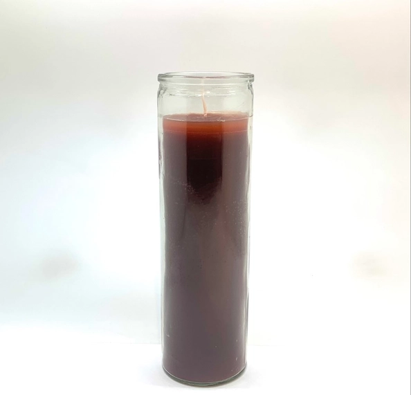 Brown 7 Day Prayer Candle for Grounding, Courage & Endurance - Image 4