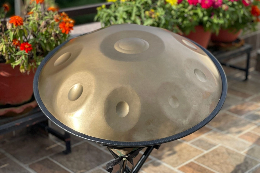 Celestial Steel Handpan Drum: Sound Healing, Meditation Instrument - Image 4