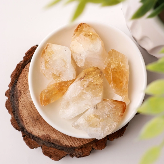 Heated Citrine Crystal Points (Pack of 10) - Image 3