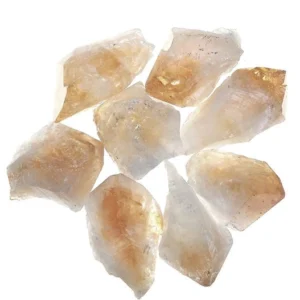 Heated Citrine Crystal Points (Pack of 10)