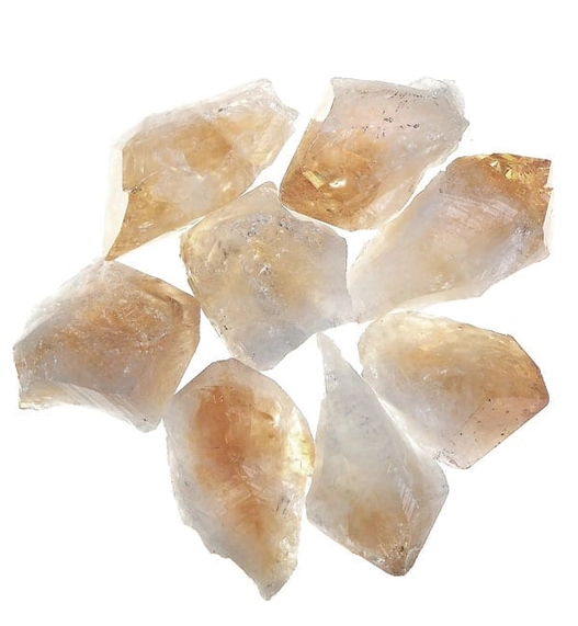 Heated Citrine Crystal Points (Pack of 10)