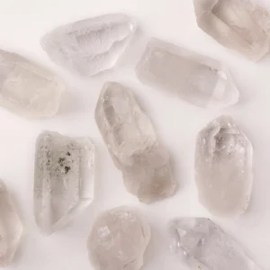 Natural Clear Quartz Crystal Points (Pack of 10)
