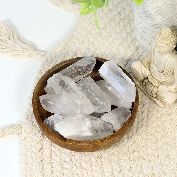 Natural Clear Quartz Crystal Points (Pack of 10) - Image 5