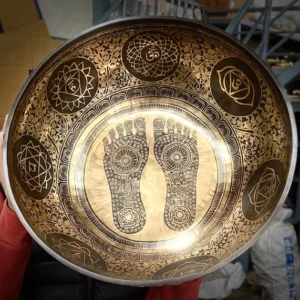 Extra Large Buddha Foot Singing Bowl For Chakra Balancing