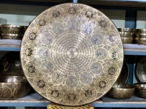 Flower of Life Tibetan Gong For Sound Healing and Meditation