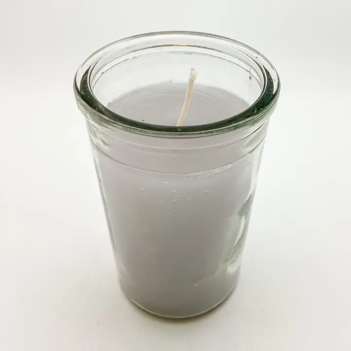 Gray 2 Day Prayer Candle for Wisdom & Patience
