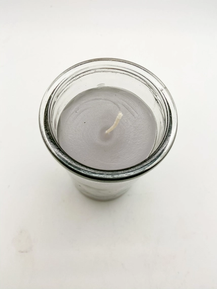 Gray 2 Day Prayer Candle for Wisdom & Patience