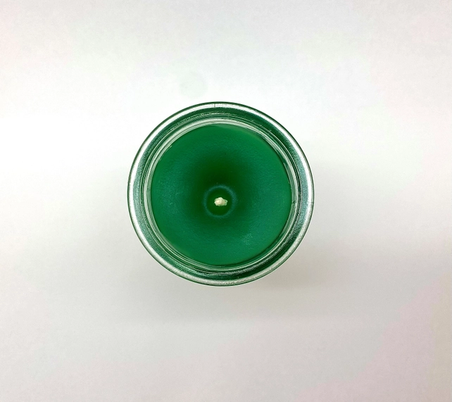 Green 2 Day Prayer Candle for Luck & Abundance - Image 3