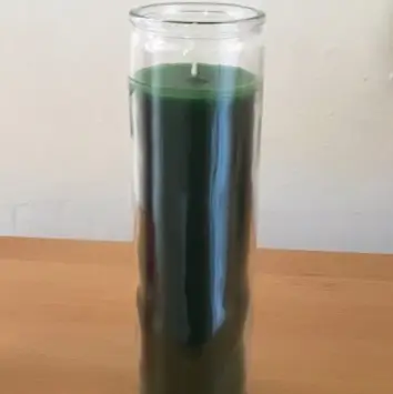Green 7 Day Prayer Candle